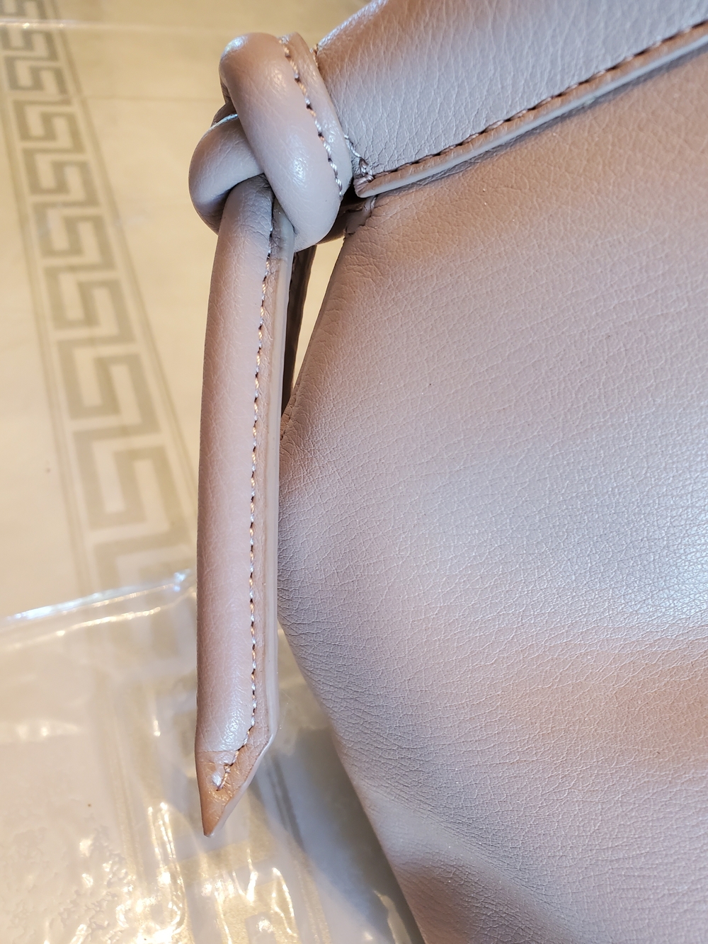 Elizabeth and James Neutral Taupe Shoulder Bag - Picture 3 of 14
